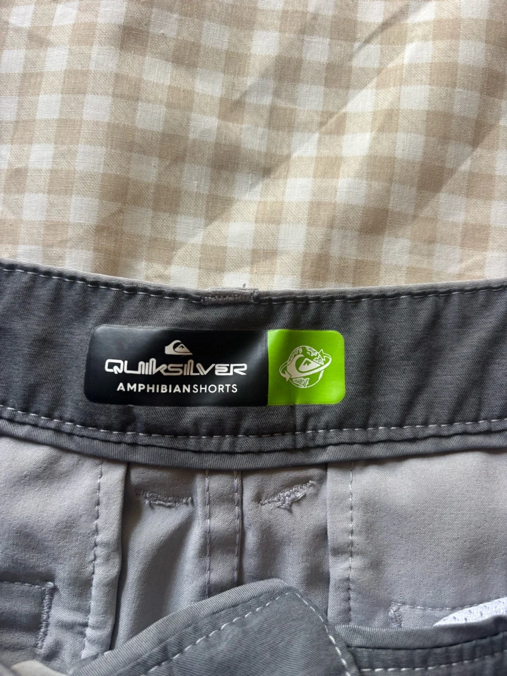 Quiksilver Men's Light Gray Board Shorts